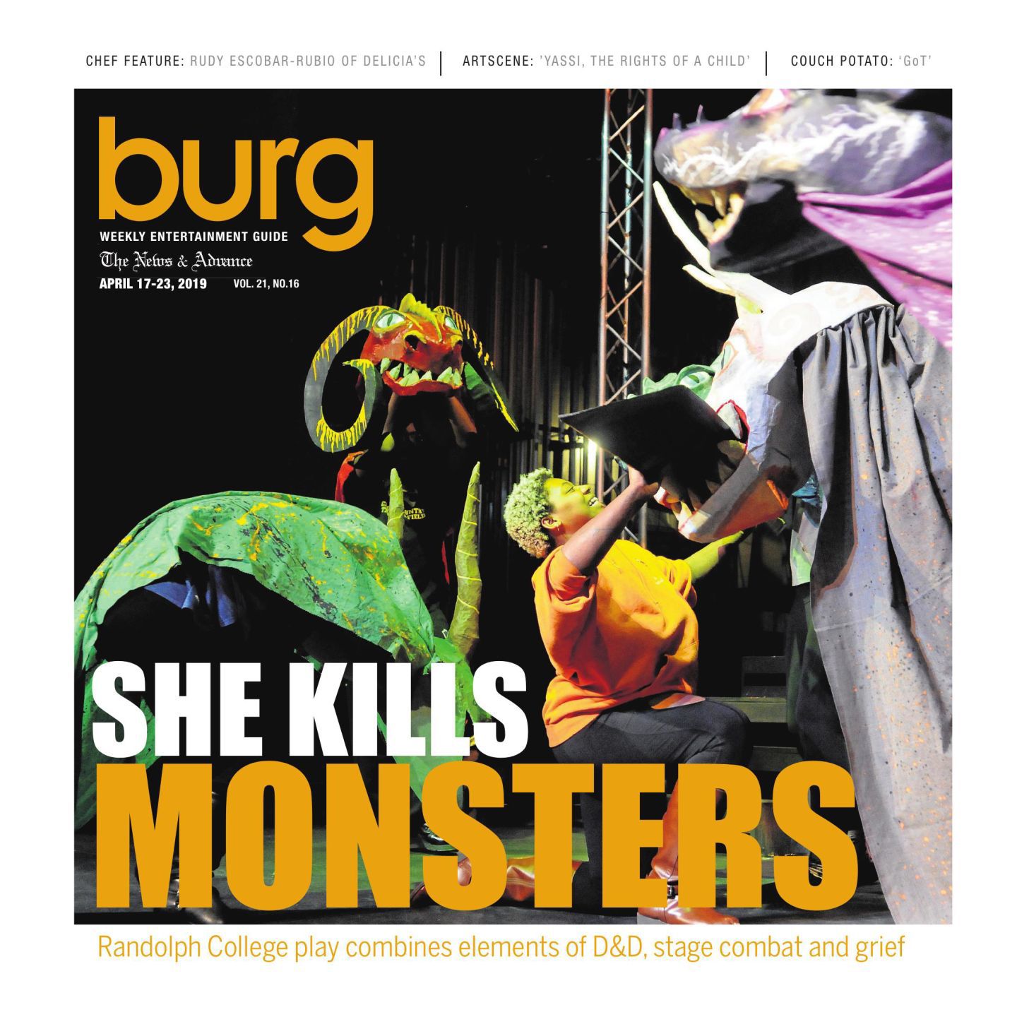 4 - April 17 - She Kills Monsters